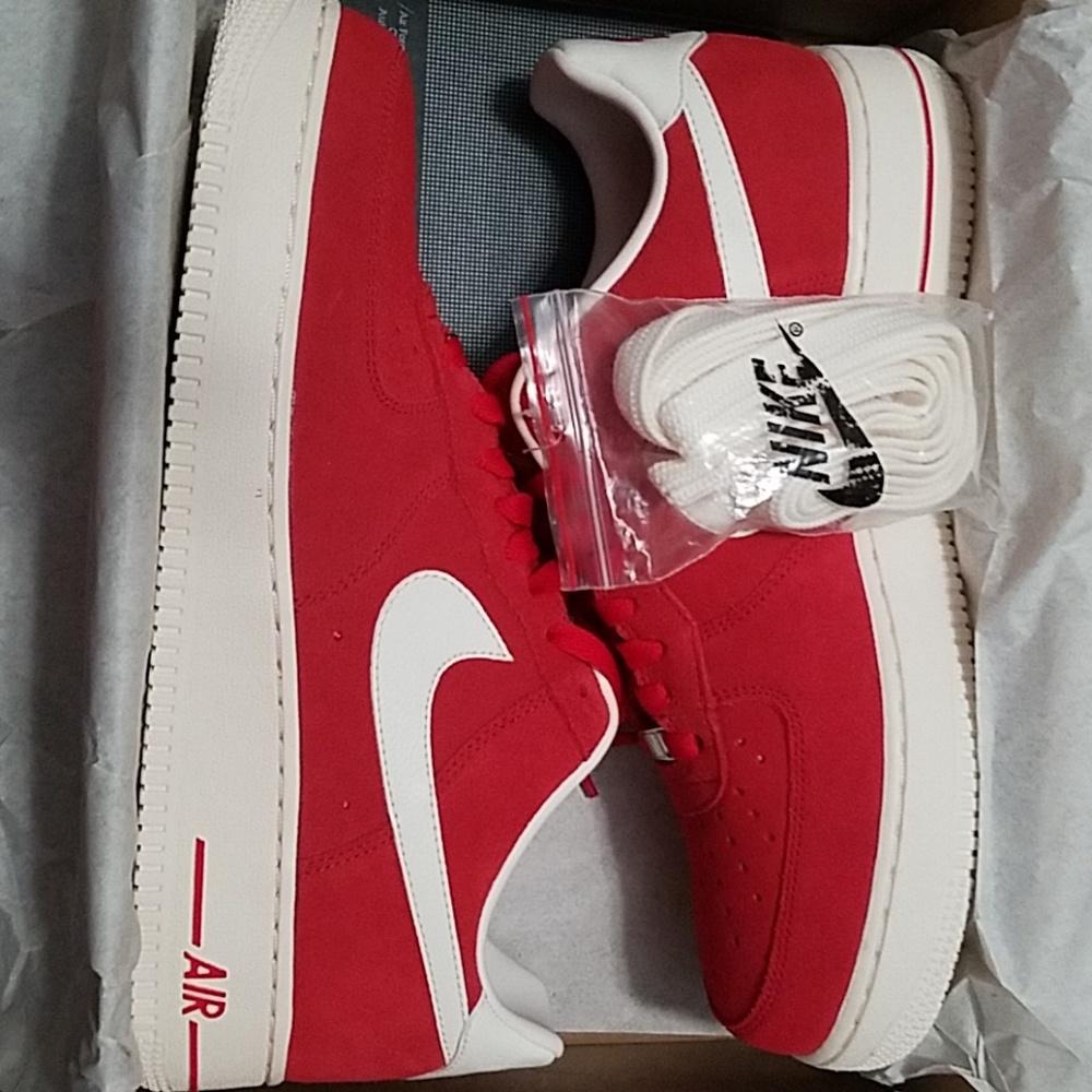 Brand New Air Force 1 Size 10 Men Red